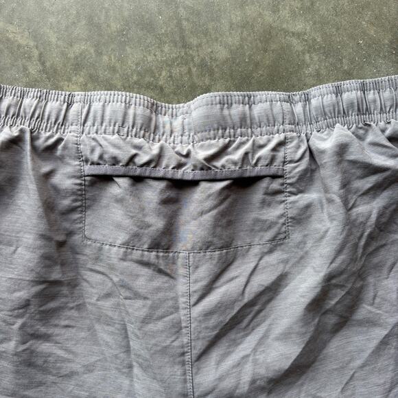 Nike Dri-Fit Running Shorts Men's Large Gray Lined Drawstring Athletic Training - Picture 8 of 11